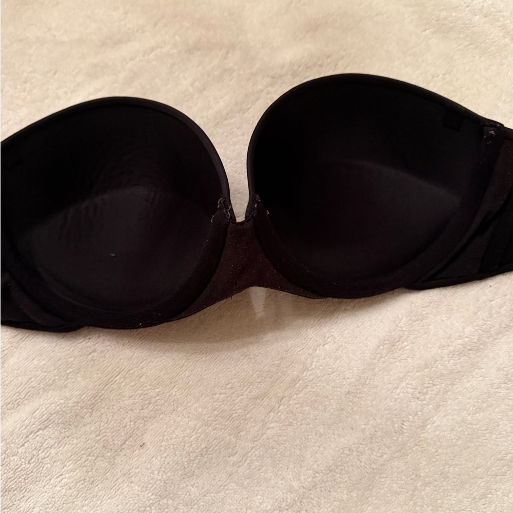 Maidenform Classic Black Strapless Bra